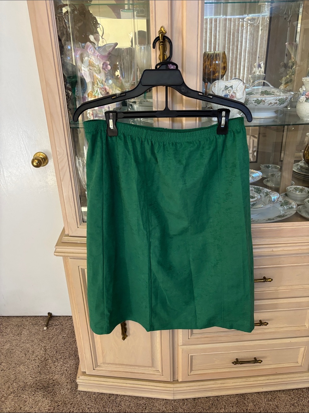 Blair Green A-Line Skirt